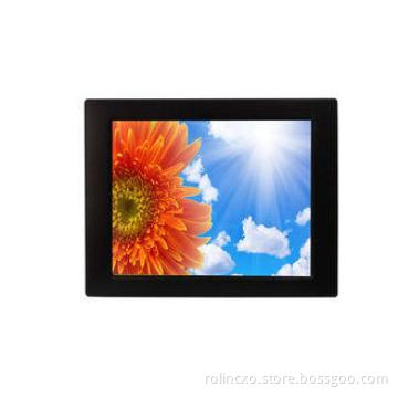 800 x 600 8.4 inch LED Backlight LCD Monitor , VGA 12V Open